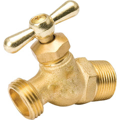 B&K Bk 102-304 No-kink Hose Bibb 3/4 in Mip X 3/4 in Male Hose Thread