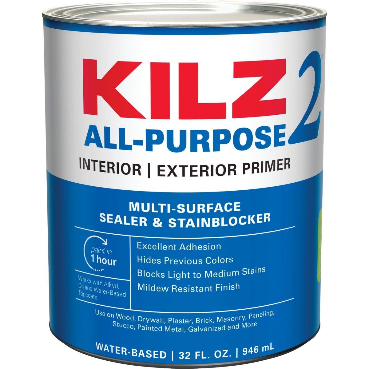 MASTER BRAND Master Brand 20002 Primer Sealer Stain Blocker White 1 Qt