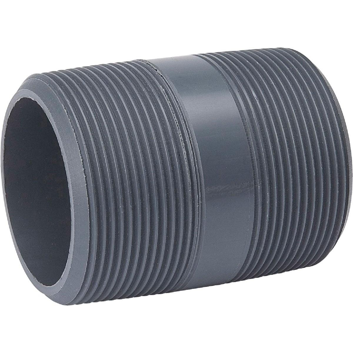 B&K Bk 407-001 Schedule 80 Pvc Nipple 1-1/2 In. Npt