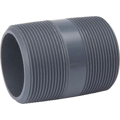 B&K Bk 407-001 Schedule 80 Pvc Nipple 1-1/2 In. Npt
