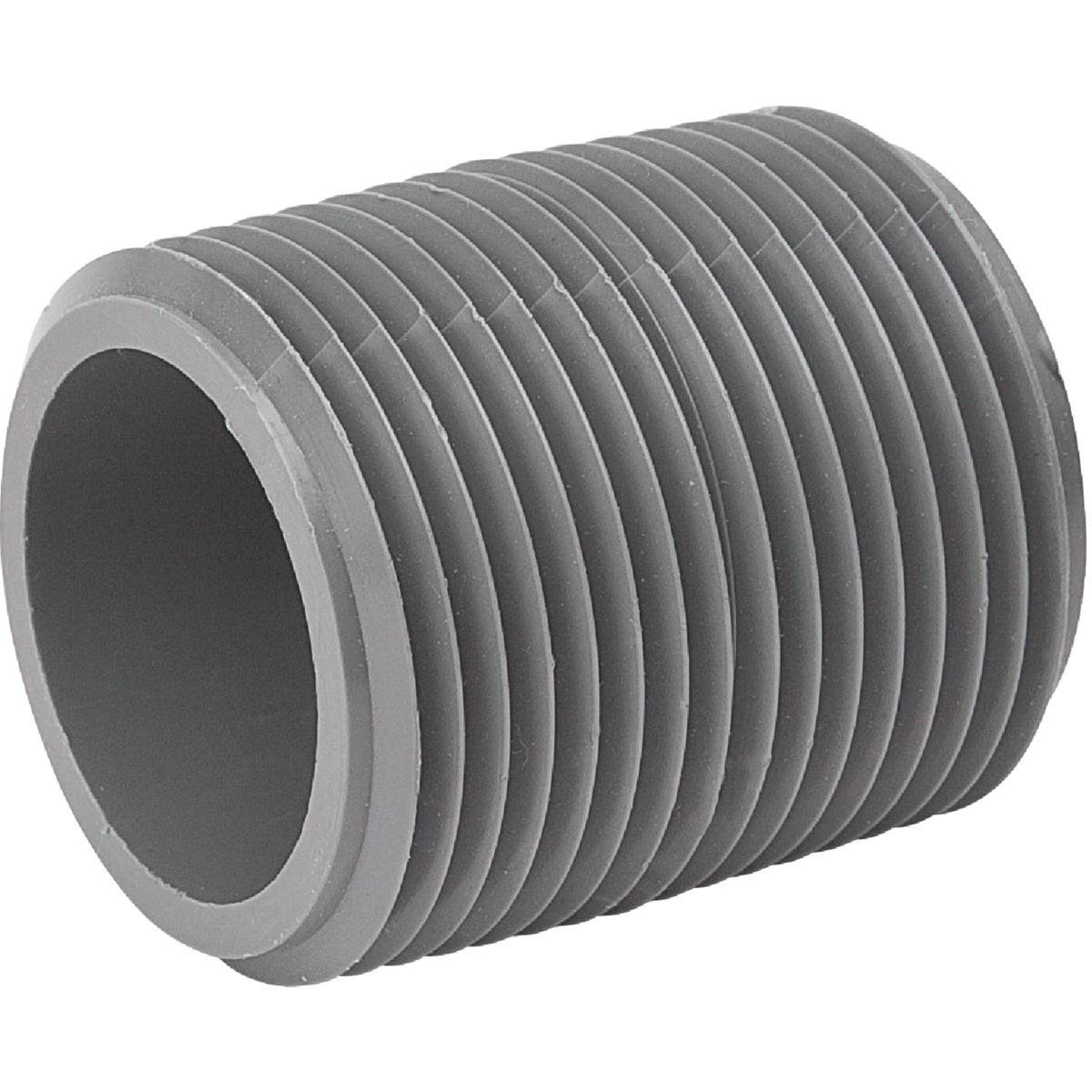 B&K Bk 406-001 Schedule 80 Pvc Nipple 1-1/4 in Close Length