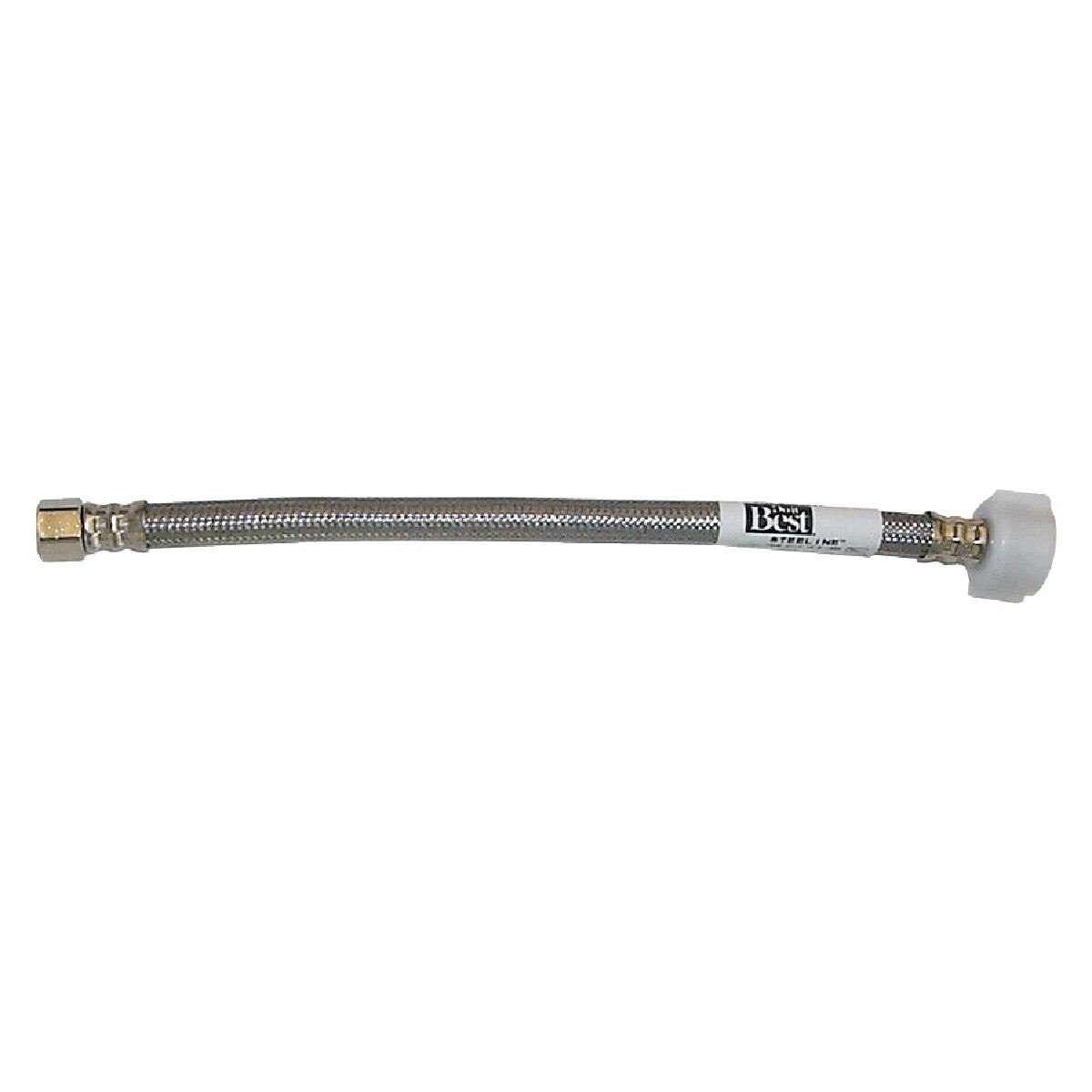 B&K Bk 496-103 Toilet Connector 3/8 in Fc X 7/8 in Bc 12 in