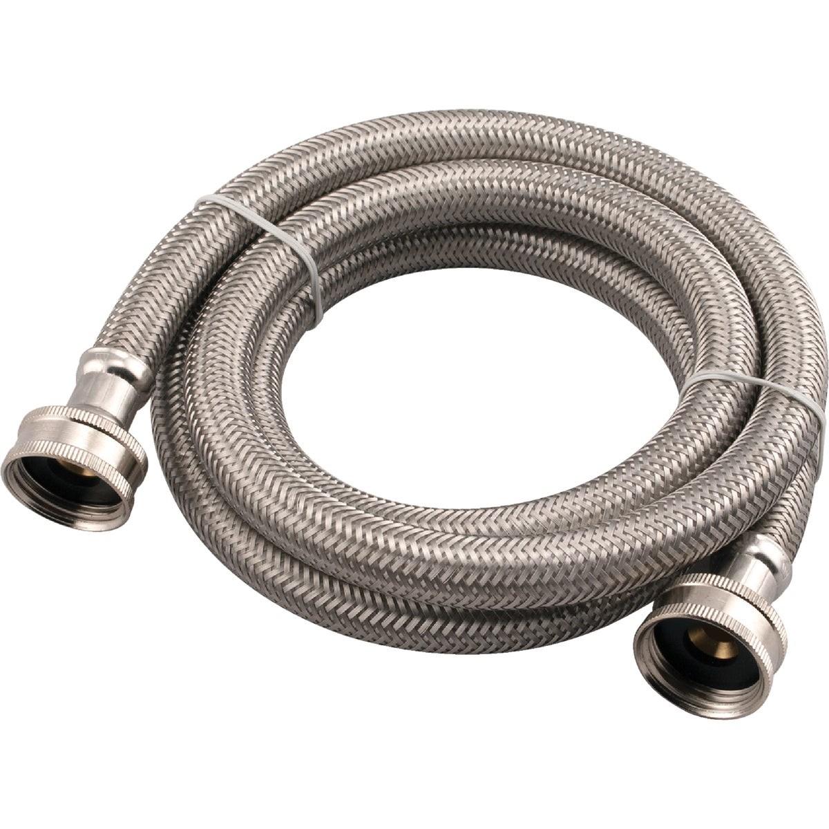 B&K Bk 496-212DIB 5 Ft Stainless Steel Washing Machine Hose 125 Psi