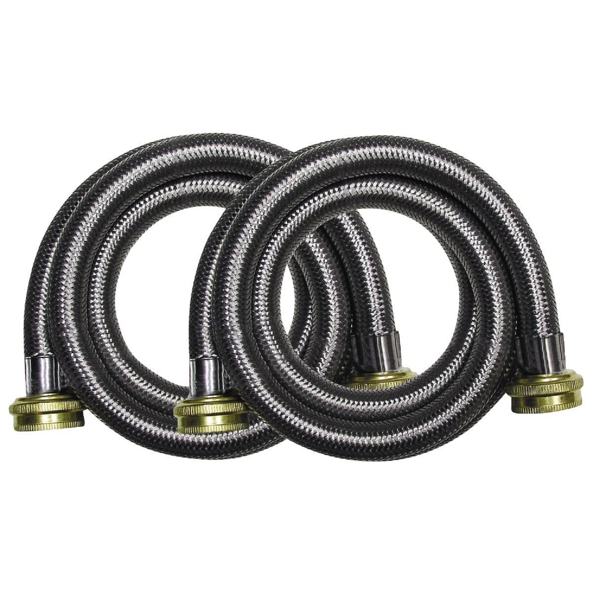 B&K Bk 496-212DPDIB Washing Machine Hose 5 Ft 125 Psi 2-pack