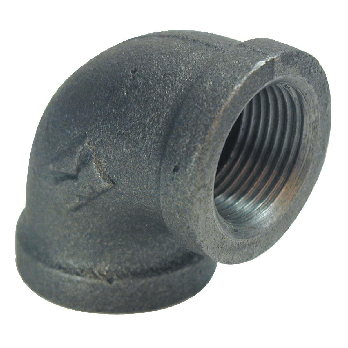 SOUTHLAND Southland 520-000HC Black Iron 90 Degree Elbow 1/8 in