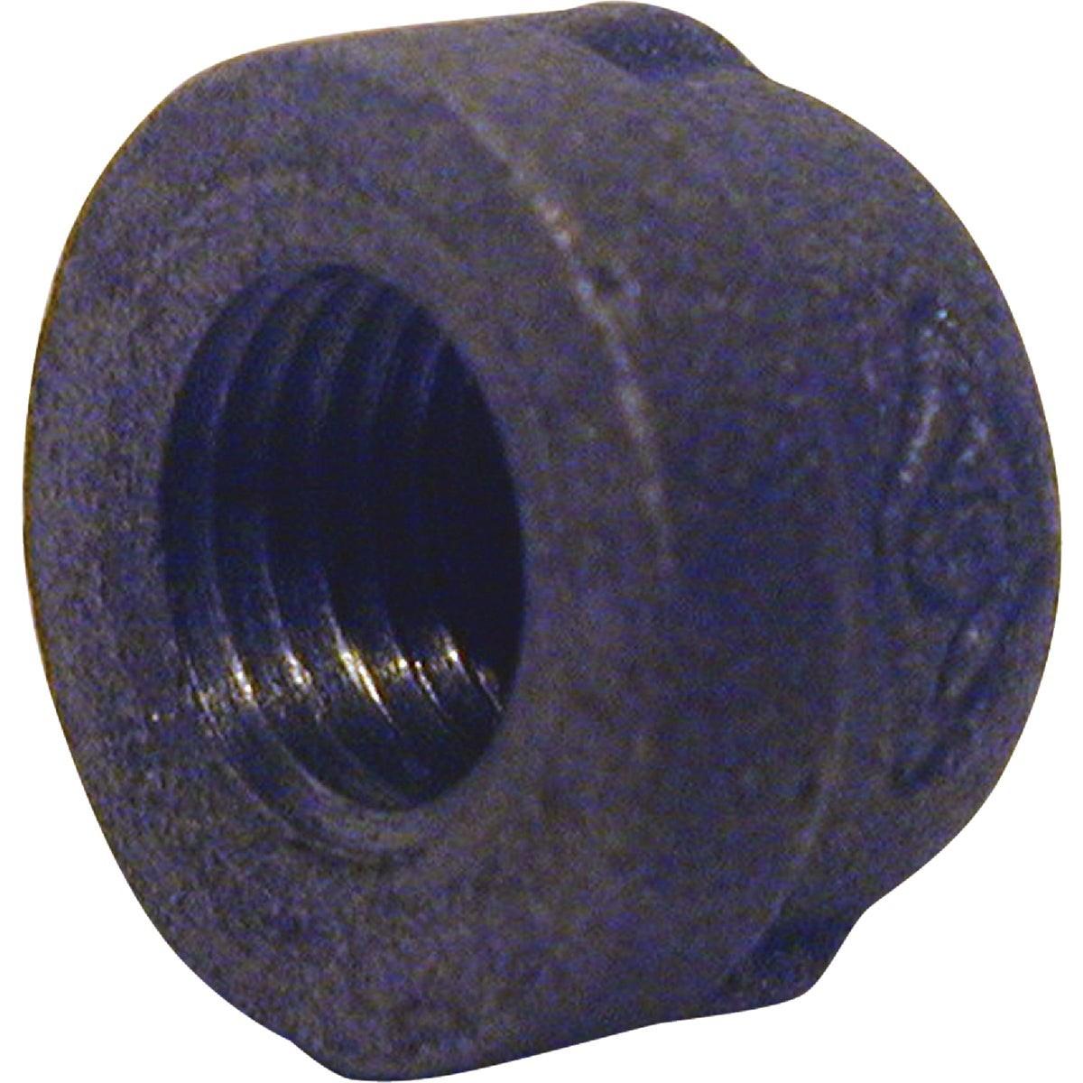 B&K Bk 521-408BG Malleable Black Iron Pipe Cap 2 in