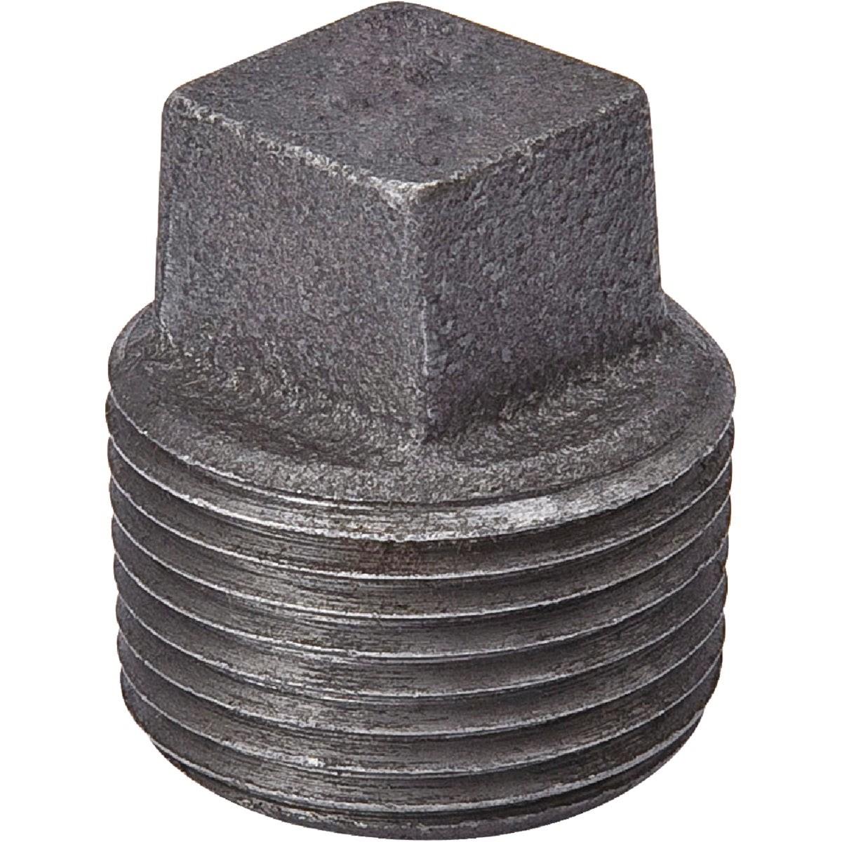 B&K Bk 521-808BG Malleable Black Iron Pipe Plug 2 in