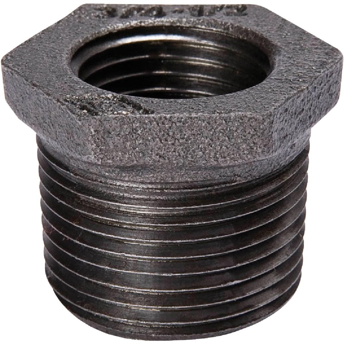 B&K Bk 521-910HC Hex Black Iron Bushing 1/4x1/8