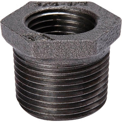 B&K Bk 521-910HC Hex Black Iron Bushing 1/4x1/8