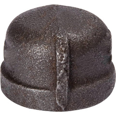 B&K Bk 521-401HN Malleable Black Iron Pipe Cap 1/4 in