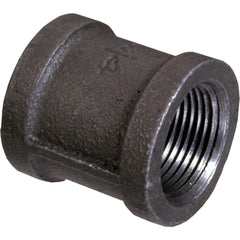 B&K Bk 521-205BG Malleable Black Iron Coupling 1 in