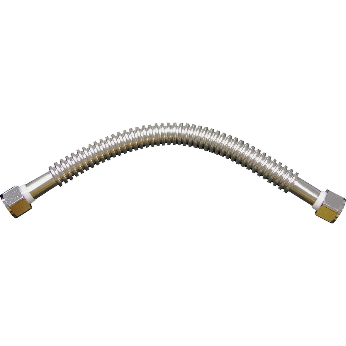 B&K Bk W034SS101012 Water Heater Connector 3/4 in Fpt 12 in