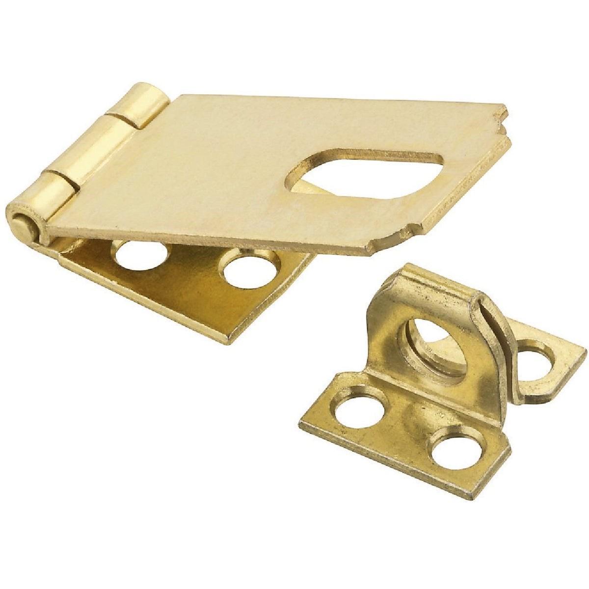 NATIONAL MARKER National Marker N102178 Safety Hasp 2.5 in Brass