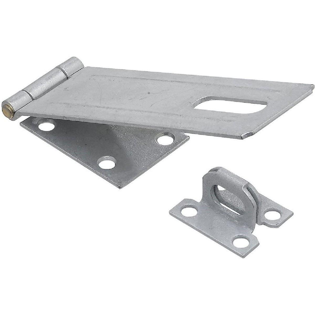 NATIONAL MARKER National Marker N102780 6 in Galvanized Non-swivel Safety Hasp