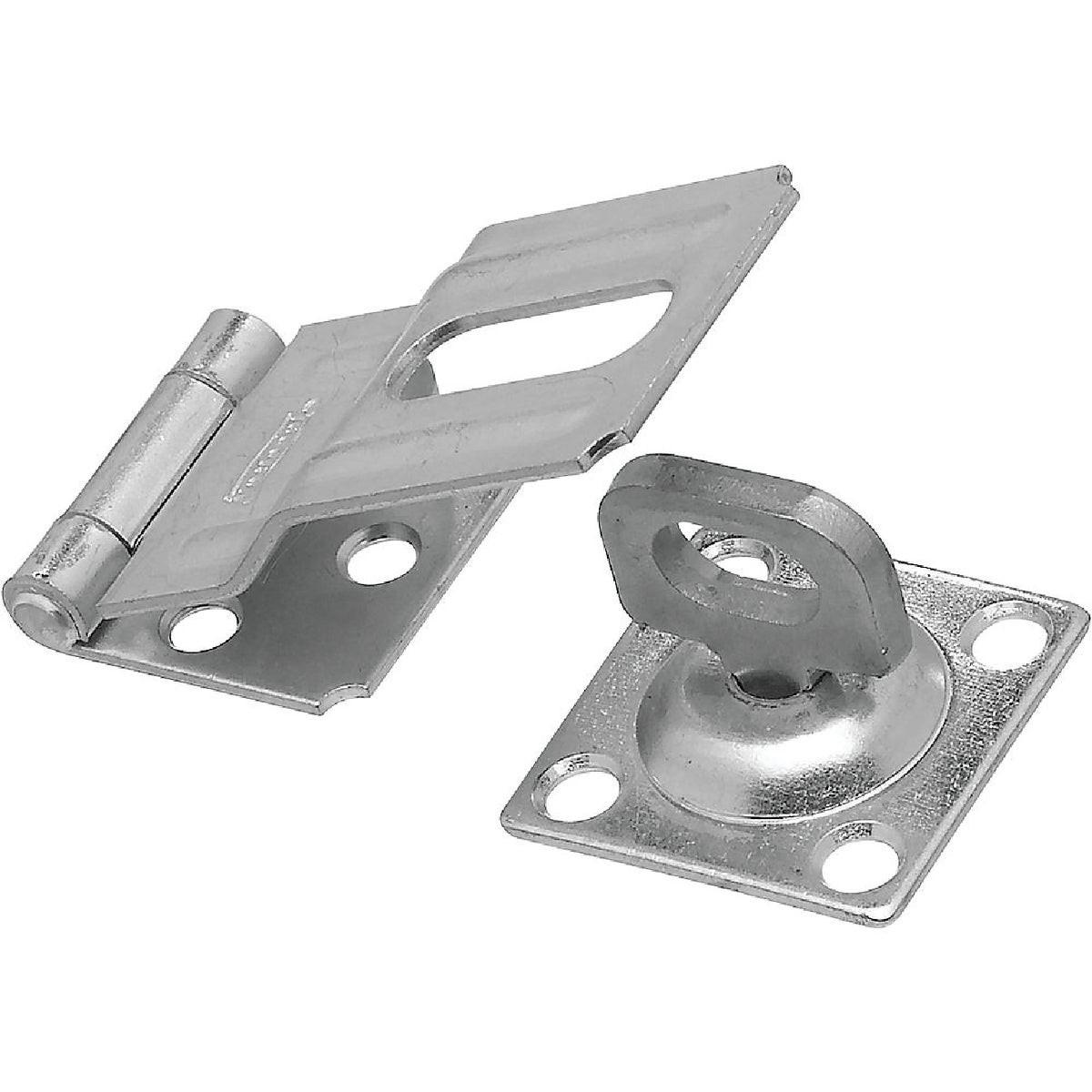 NATIONAL MARKER National Marker N102855 Zinc Swivel Safety Hasp 3.25 in