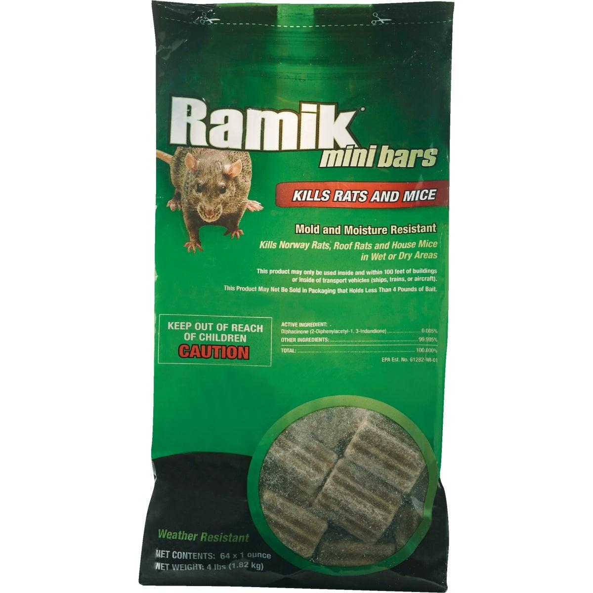 NEOGEN Neogen 116331 Rodent Bait Bar Rat Mouse Control 4 Lb