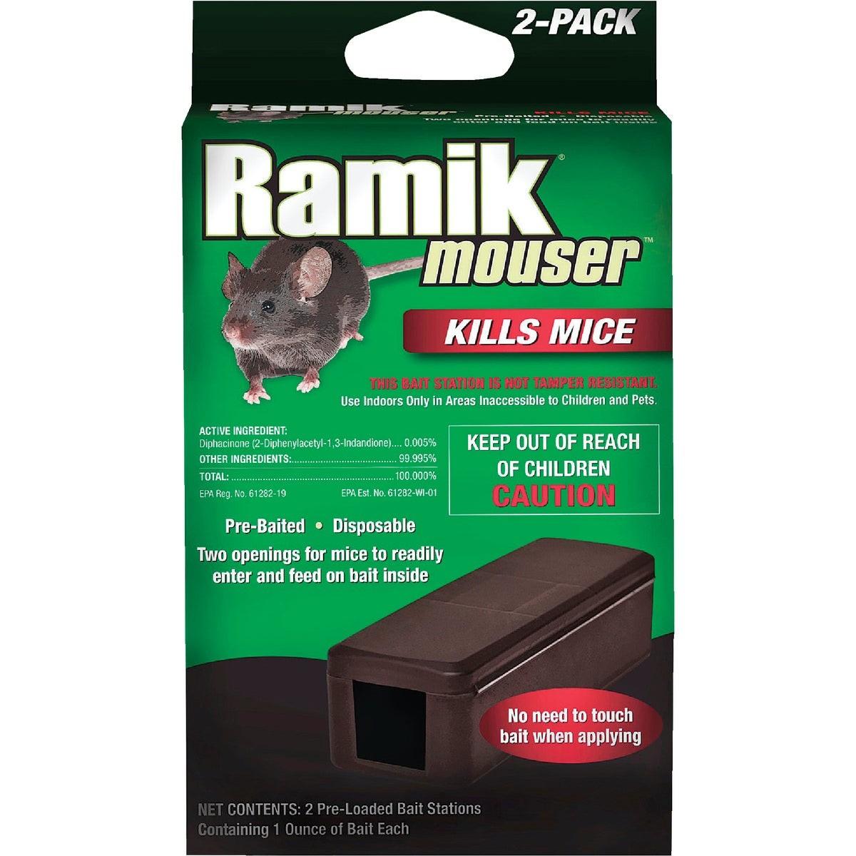 NEOGEN Neogen 000600 Ramik Mouser Mouse Bait Station 2-pack