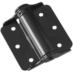 NATIONAL MARKER National Marker N114975 Spring Door Hinge 3 in Black 2-pack
