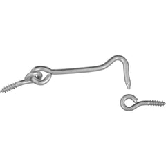 NATIONAL MARKER National Marker N117994 Steel Hook Eye Bolt 3 in 2 Ct