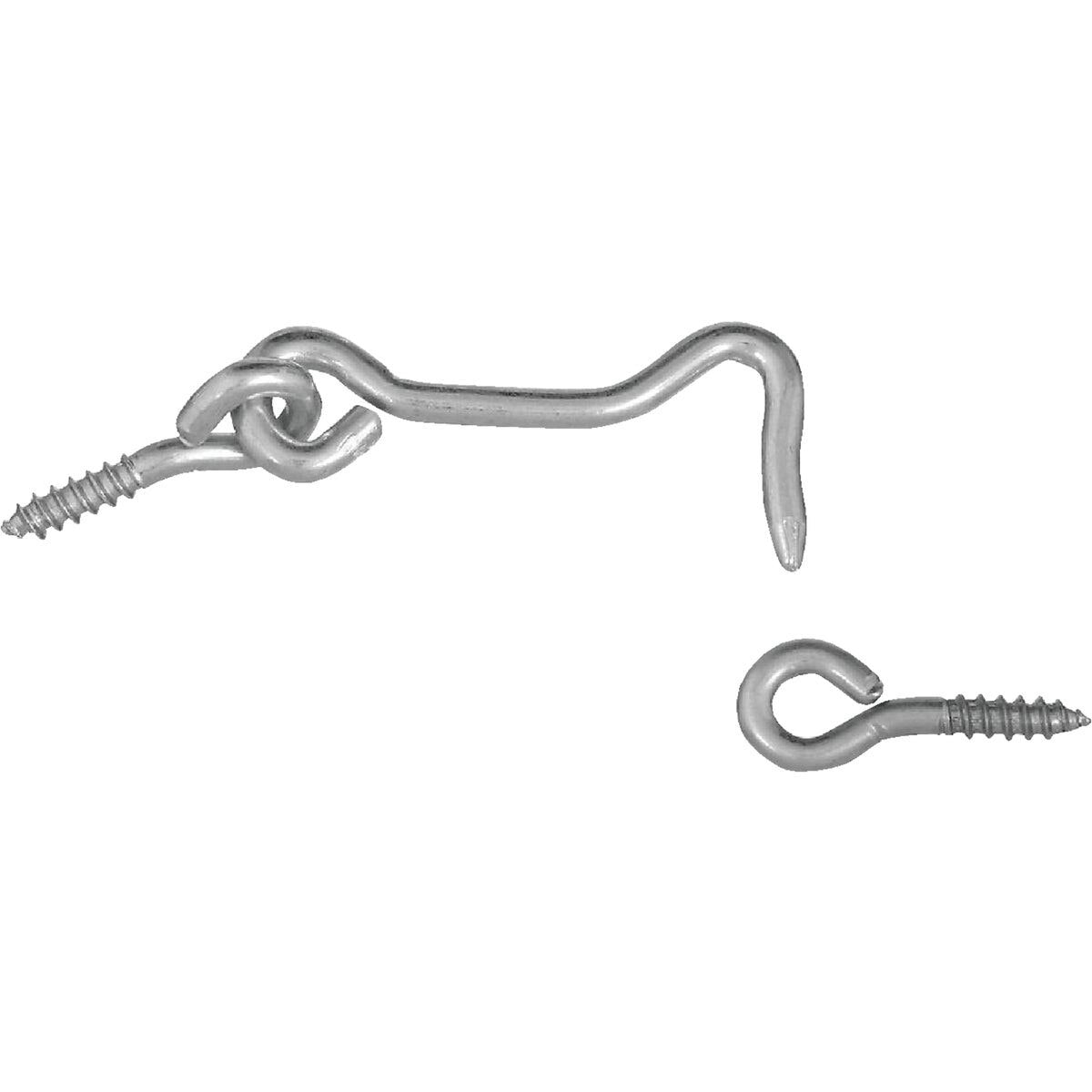 NATIONAL MARKER National Marker N117911 Steel Hook Eye Bolt 2 in 2 Ct