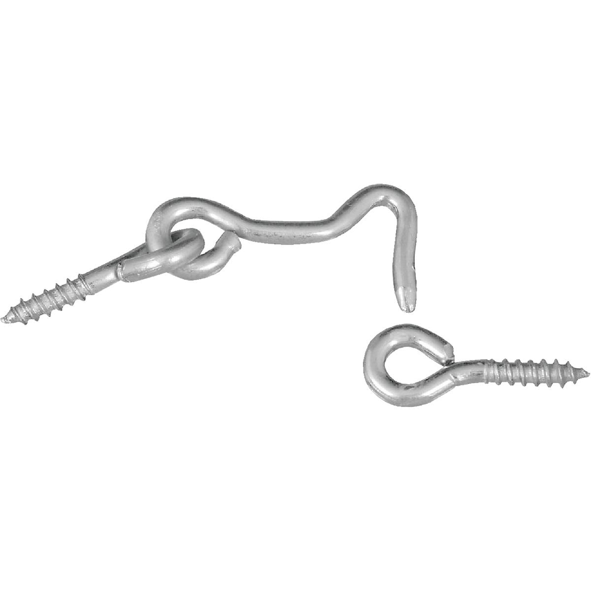 NATIONAL MARKER National Marker N117853 Eye Bolt Hook Steel Zinc 2 Count