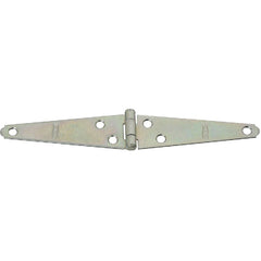 NATIONAL MARKER National Marker N127514 Light Strap Hinge 4 in Zinc 2-pack