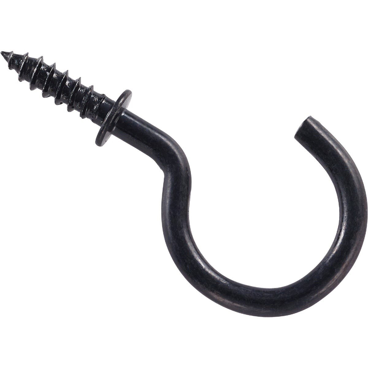 NATIONAL MARKER National Marker N119729 Black Cup Hook 1 Inch 30-count