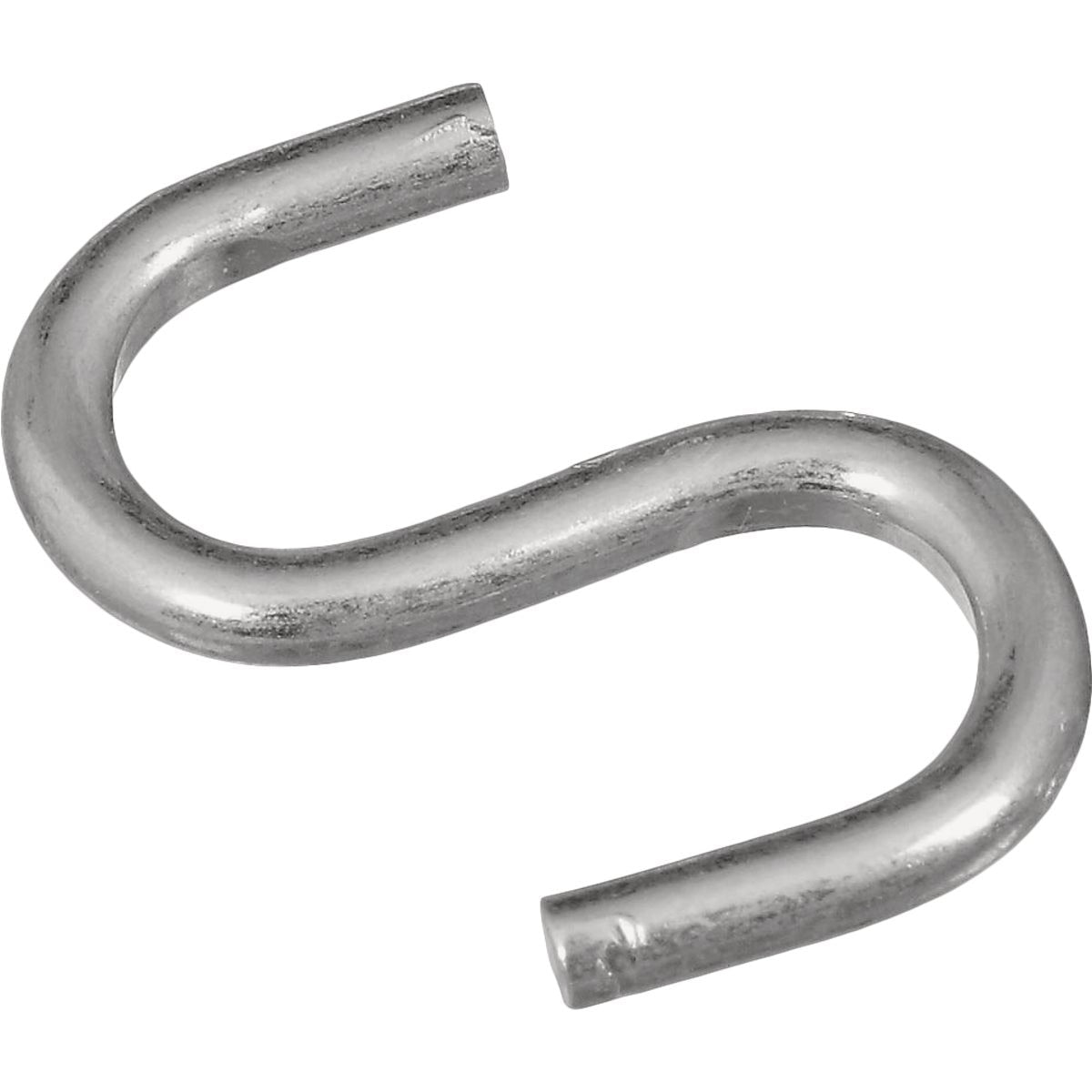 NATIONAL MARKER National Marker N121574 Heavy Open S Hook 1 in Zinc 6 Ct