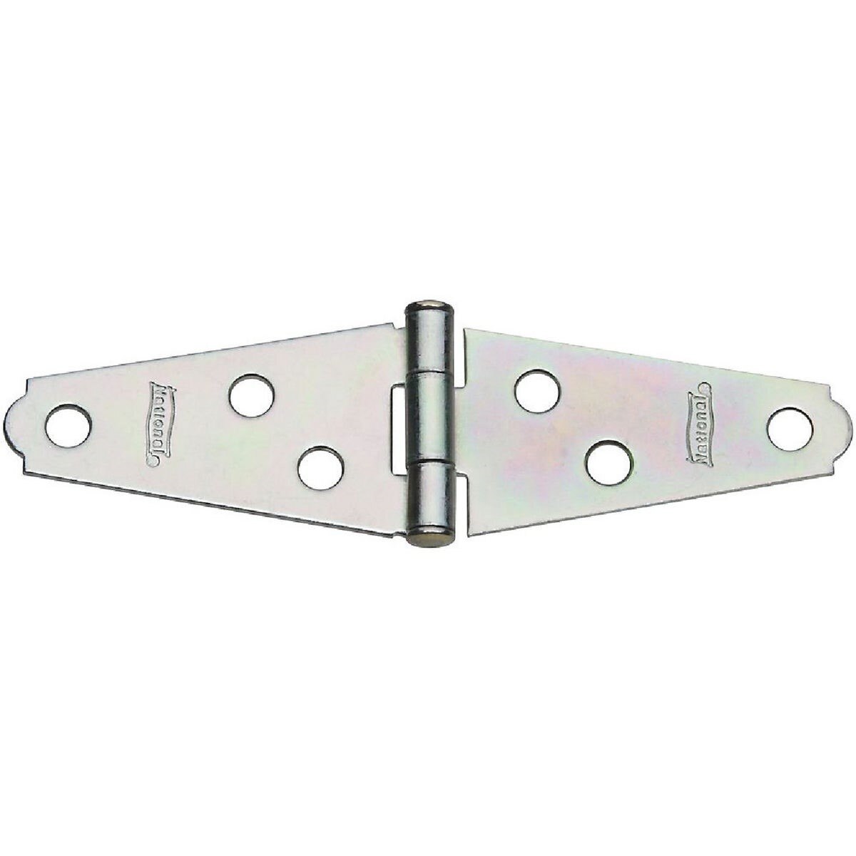 NATIONAL MARKER National Marker N127365 Light Strap Hinge 2 in Zinc 2-pack