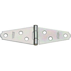 NATIONAL MARKER National Marker N127365 Light Strap Hinge 2 in Zinc 2-pack