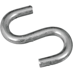 NATIONAL MARKER National Marker N121616 Heavy Open S Hook Zinc 4 Pack