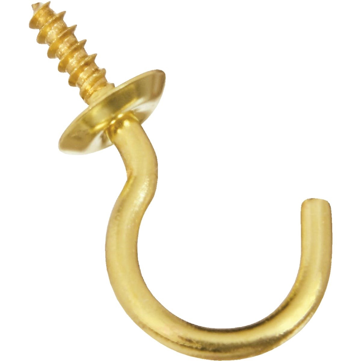 NATIONAL MARKER National Marker N119669 Solid Brass Cup Hook 7/8 in 5 Count
