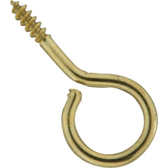 NATIONAL MARKER National Marker N119321 Large Brass Screw Eye 6 Count