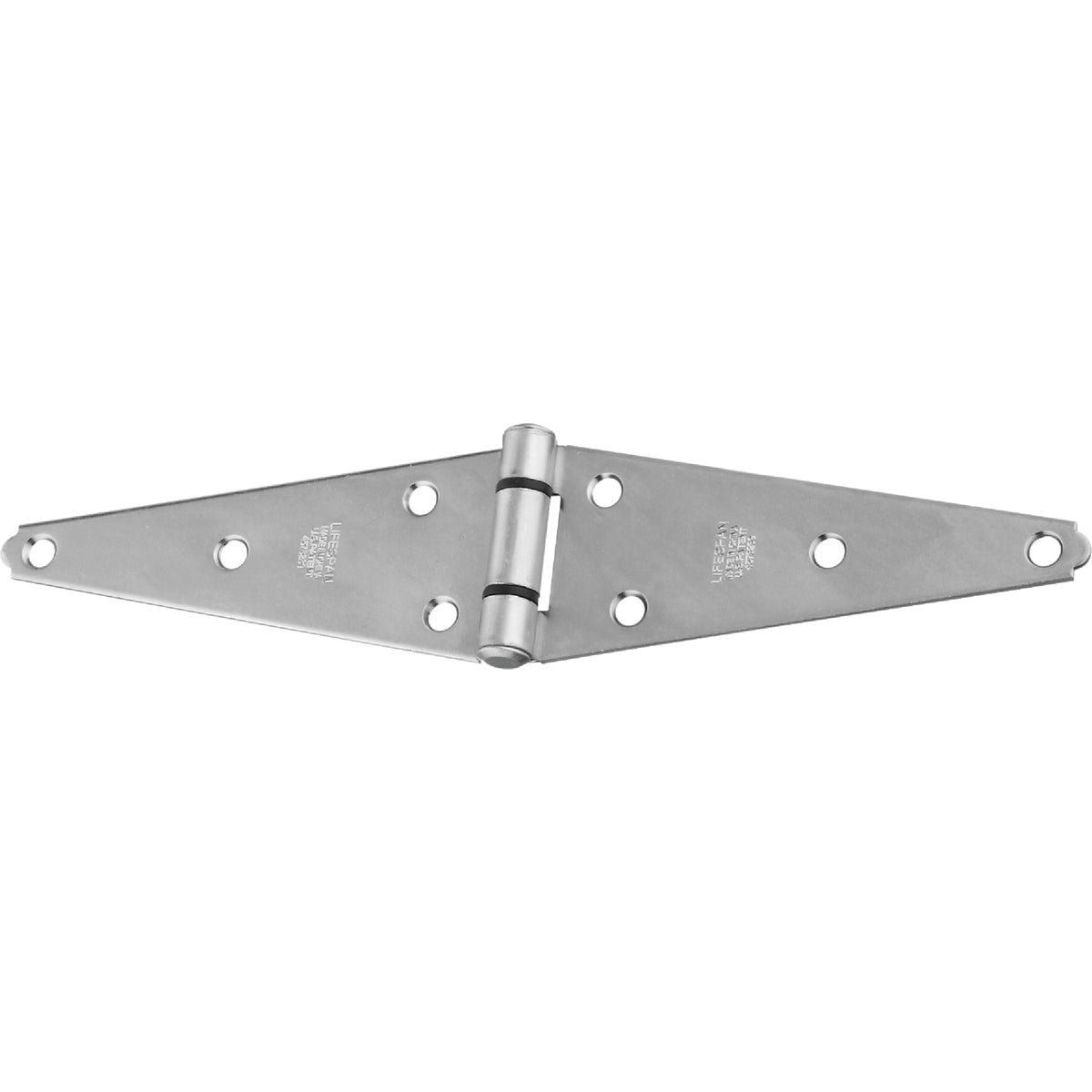 NATIONAL MARKER National Marker N128074 Heavy-duty Strap Hinge Zinc 2.43x6 in