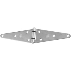 NATIONAL MARKER National Marker N128074 Heavy-duty Strap Hinge Zinc 2.43x6 in