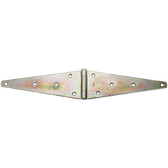 NATIONAL MARKER National Marker N127910 Heavy-duty Strap Hinge 4.60x12 in Zinc