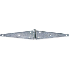 NATIONAL MARKER National Marker N127878 Heavy-duty Strap Hinge 3.68x10 in Zinc