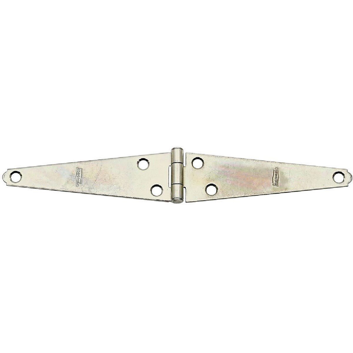 NATIONAL MARKER National Marker N127605 Light Strap Hinge 5 in Zinc 2-pack