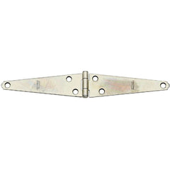 NATIONAL MARKER National Marker N127605 Light Strap Hinge 5 in Zinc 2-pack