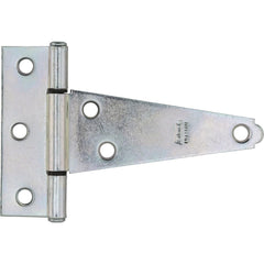 NATIONAL MARKER National Marker N129023 4 in Heavy-duty Tee Hinge Zinc Steel