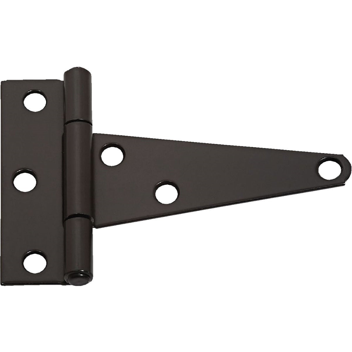 NATIONAL MARKER National Marker N129007 Heavy-duty Tee Hinge 4 in Black 2-pack