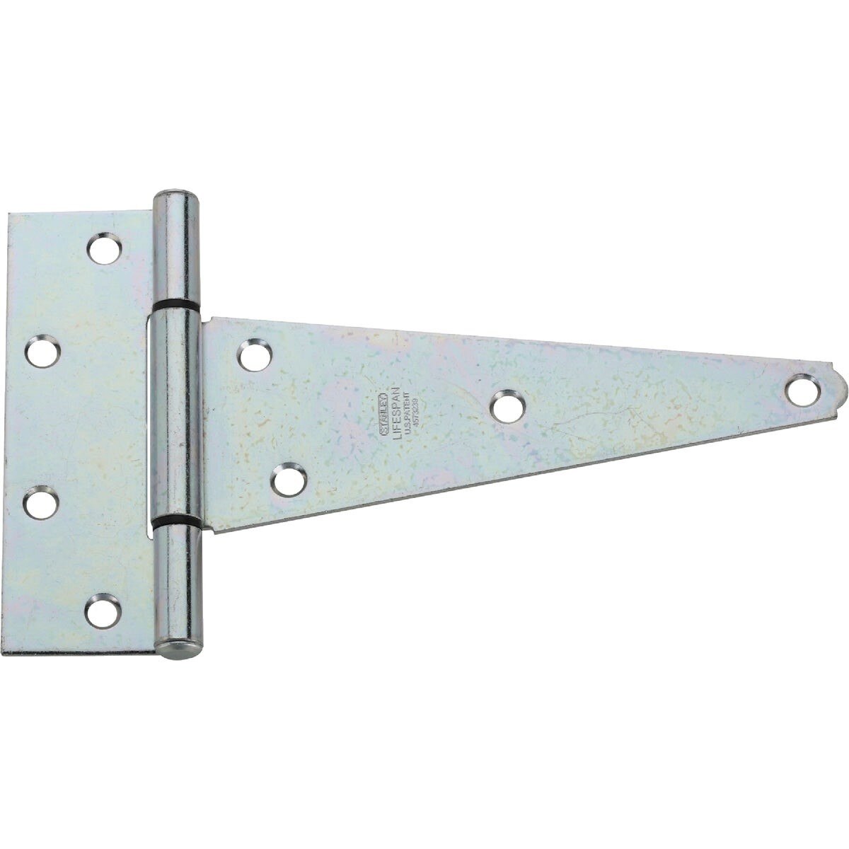 NATIONAL MARKER National Marker N129239 Heavy-duty Tee Hinge 8 in Zinc Steel 2-pack