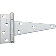 NATIONAL MARKER National Marker N129189 Heavy-duty Tee Hinge 6 in Zinc-plated 2-pack