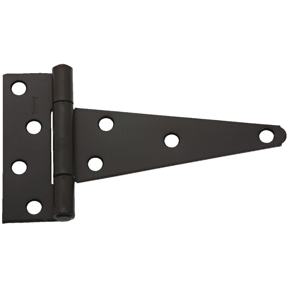 NATIONAL MARKER National Marker N129155 Heavy-duty Tee Hinge 6 in Black 2-pack