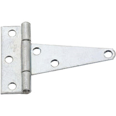 NATIONAL MARKER National Marker N129031 Heavy-duty Tee Hinge 4 in Zinc-plated 2-pack