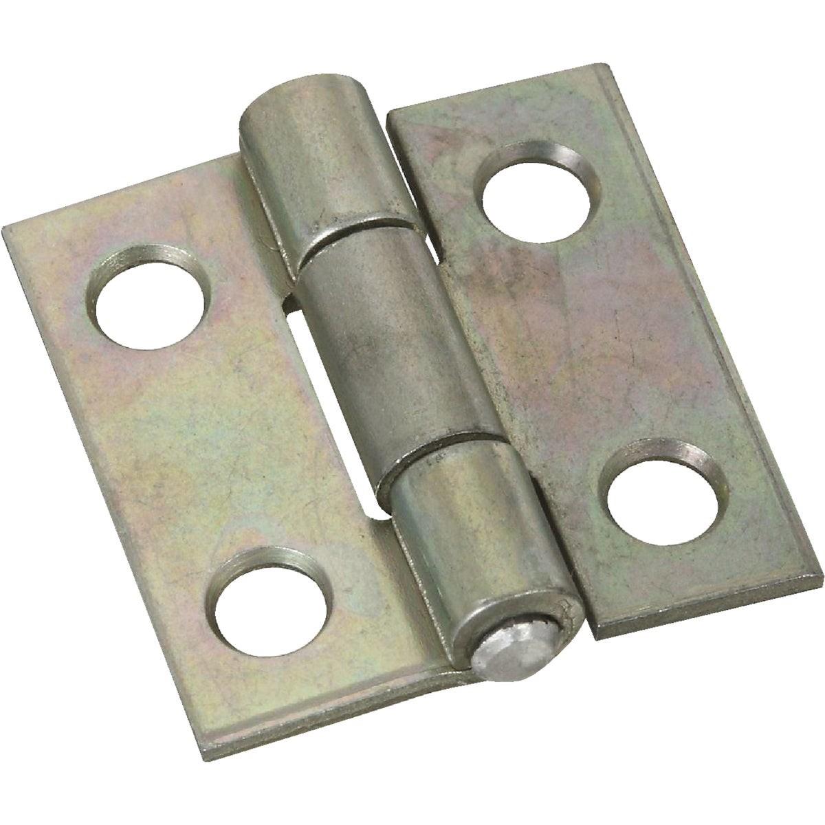 NATIONAL MARKER National Marker N145920 Tight-pin Narrow Hinge 1 in Zinc 2-pack