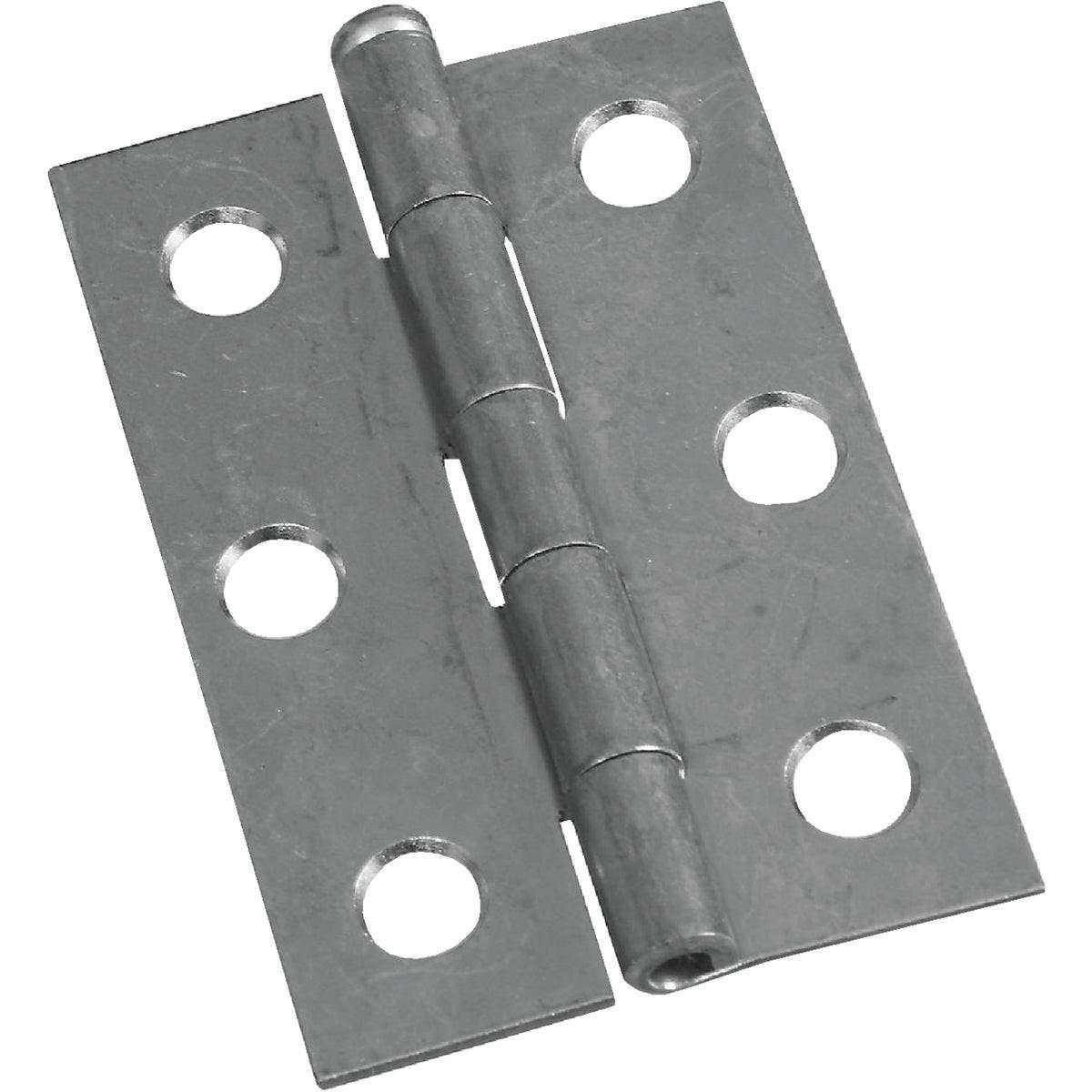 NATIONAL MARKER National Marker N141945 Zinc Loose-pin Narrow Hinge 2-pack
