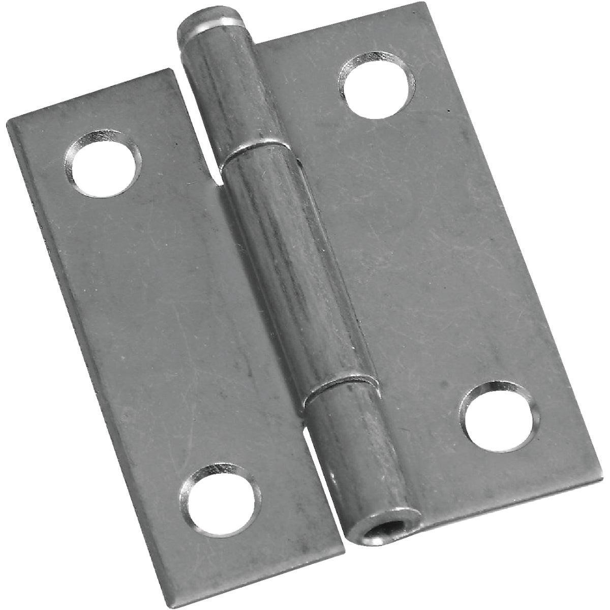 NATIONAL MARKER National Marker N141838 Zinc Loose-pin Narrow Hinge 2in 2-pack