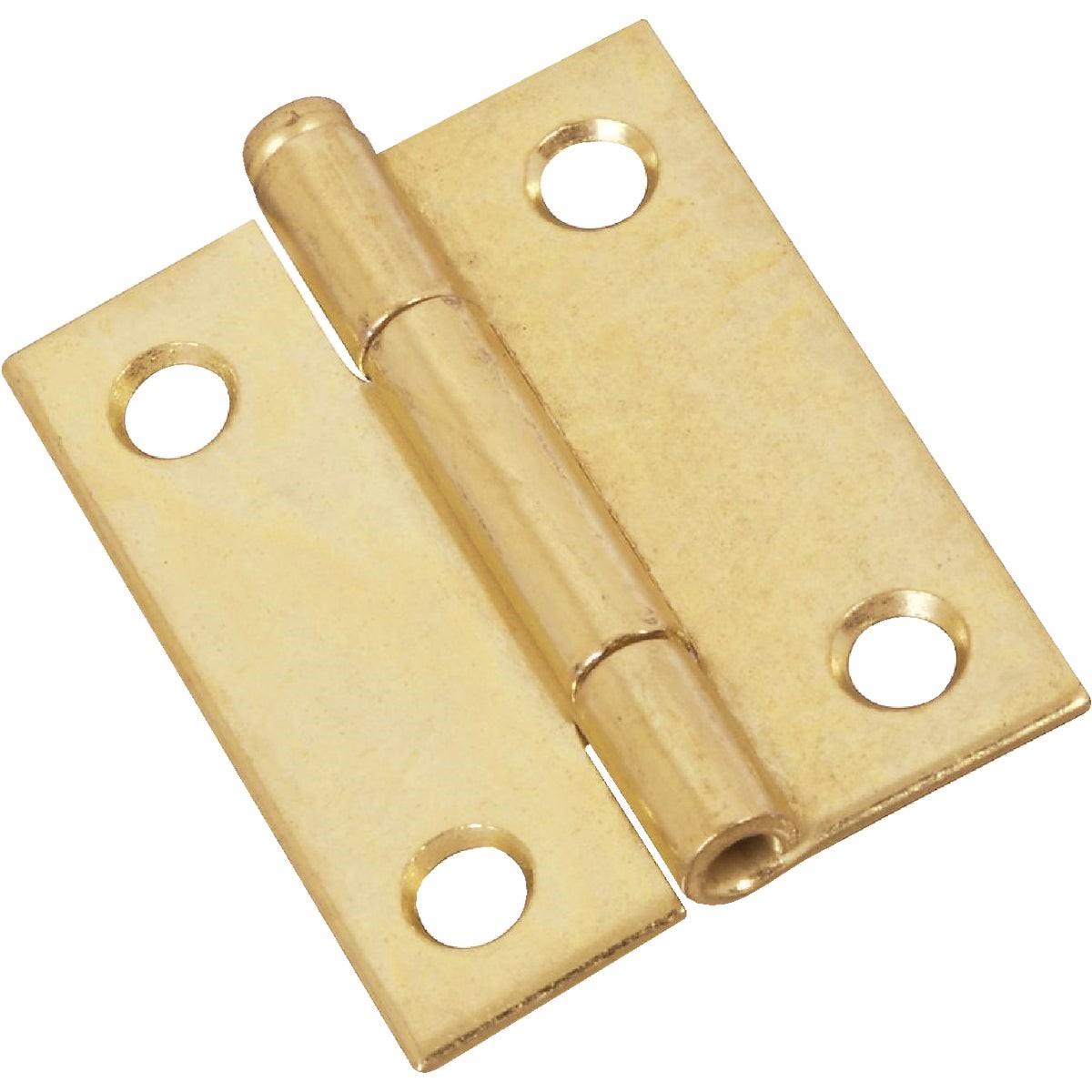 NATIONAL MARKER National Marker N141879 Brass Loose-pin Narrow Hinge 2-pack