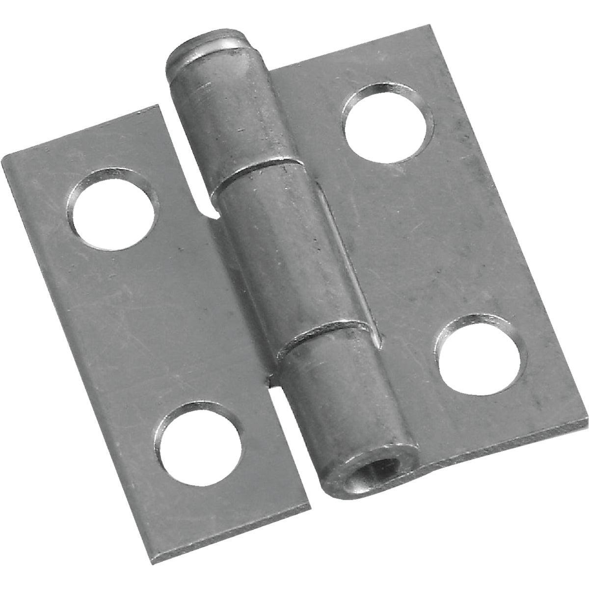 NATIONAL MARKER National Marker N141606 Loose Pin Narrow Hinge 1 in Zinc 2-pack